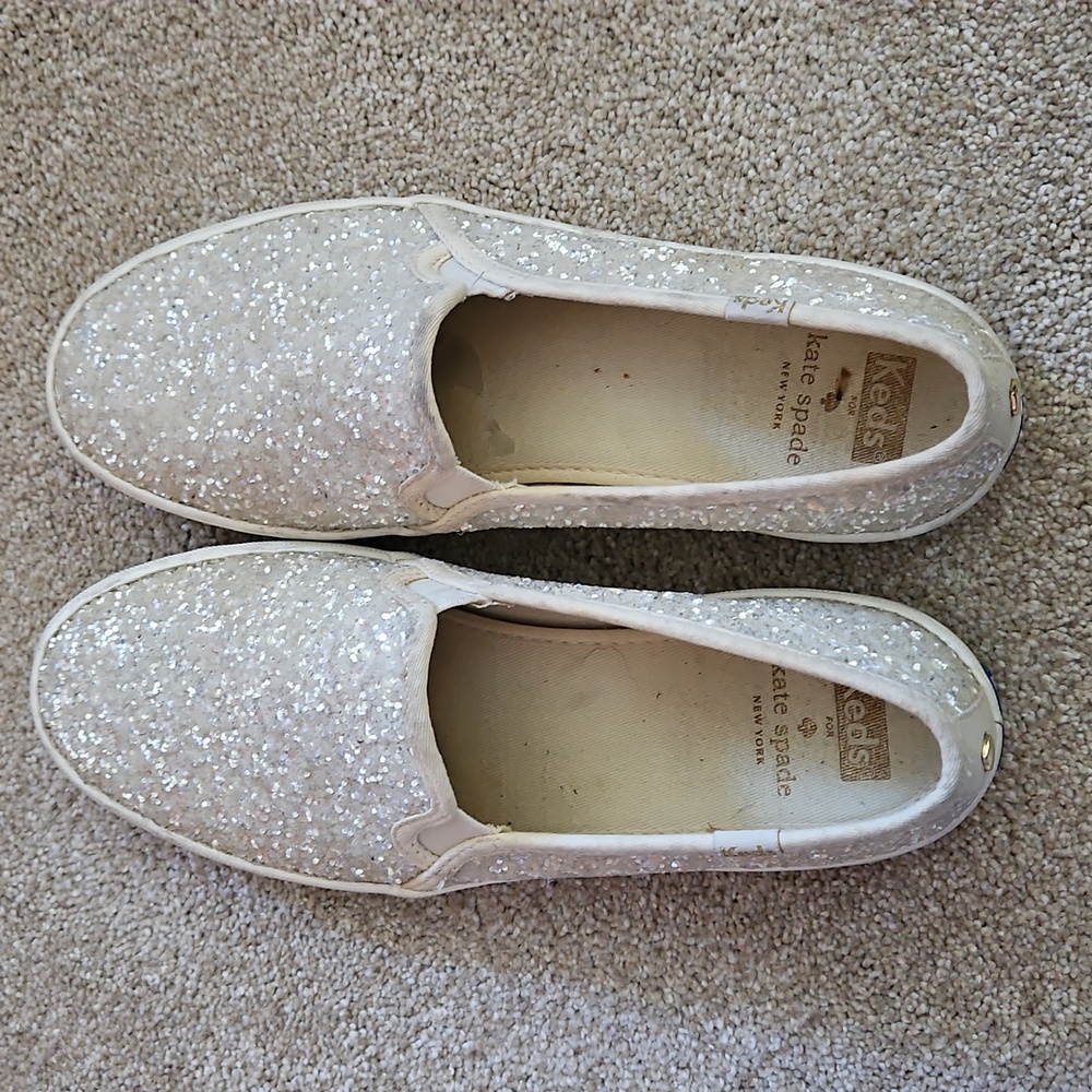 Kate Spade Keds, 8, Glitter